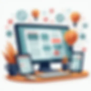 Diverse content types displayed with engaging designs