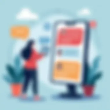 Graphic illustrating increased customer connection through text messaging