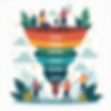 Phases of the Sales Funnel Visual representation of the sales funnel stages